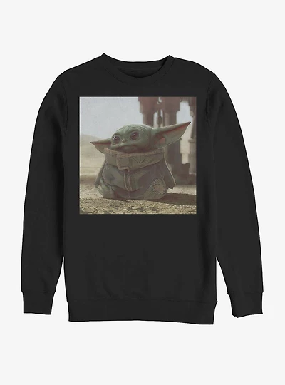Star Wars The Mandalorian Child Square Scene Sweatshirt