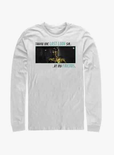 Star Wars Episode IX The Rise Of Skywalker Last Look Long-Sleeve T-Shirt
