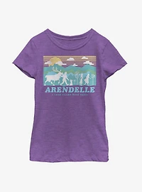 Disney Frozen 2 Arendelle Youth Girls T-Shirt