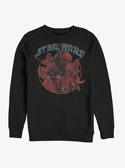 Star Wars Episode IX The Rise Of Skywalker Retro Villains Sweatshirt