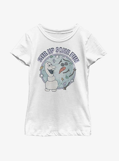 Disney Frozen 2 Olaf Stir Up Some Fun Youth Girls T-Shirt