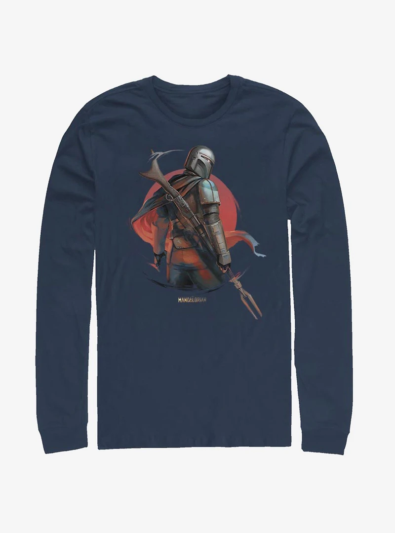 Star Wars The Mandalorian Sunrise Long-Sleeve T-Shirt