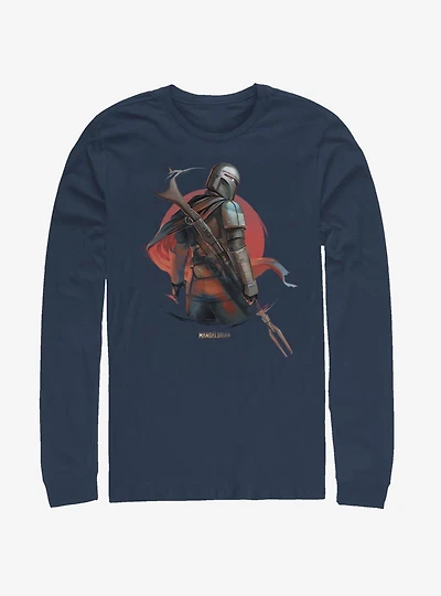 Star Wars The Mandalorian Sunrise Long-Sleeve T-Shirt