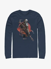 Star Wars The Mandalorian Sunrise Long-Sleeve T-Shirt