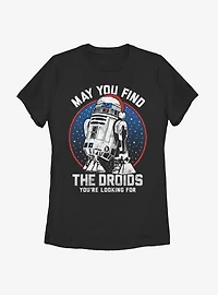 Star Wars Droid Wishes Womens T-Shirt