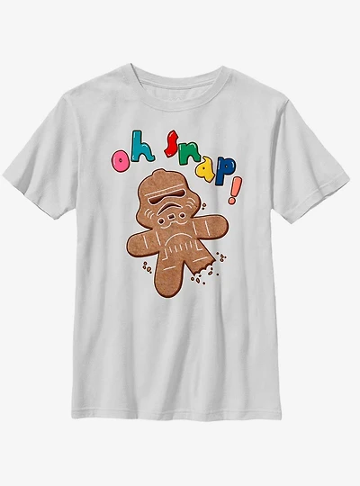 Star Wars Storm Trooper Gingerbread Youth T-Shirt