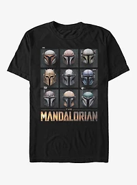 Star Wars The Mandalorian Mando Helmet Boxup T-Shirt