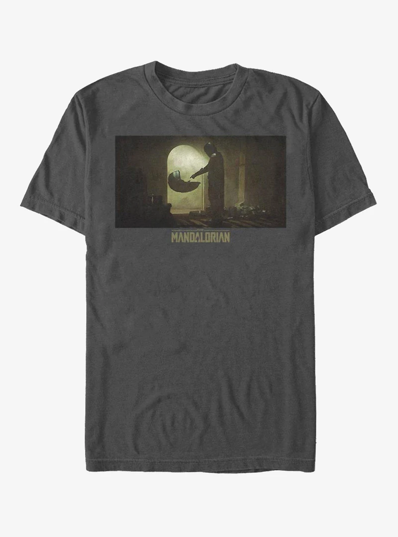 Star Wars The Mandalorian Child Touch Scene T-Shirt