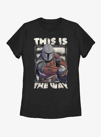 Star Wars The Mandalorian This Is Way Womens T-Shirt