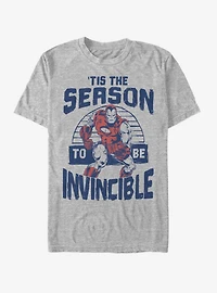 Marvel Iron Man Invincible Season Holiday T-Shirt