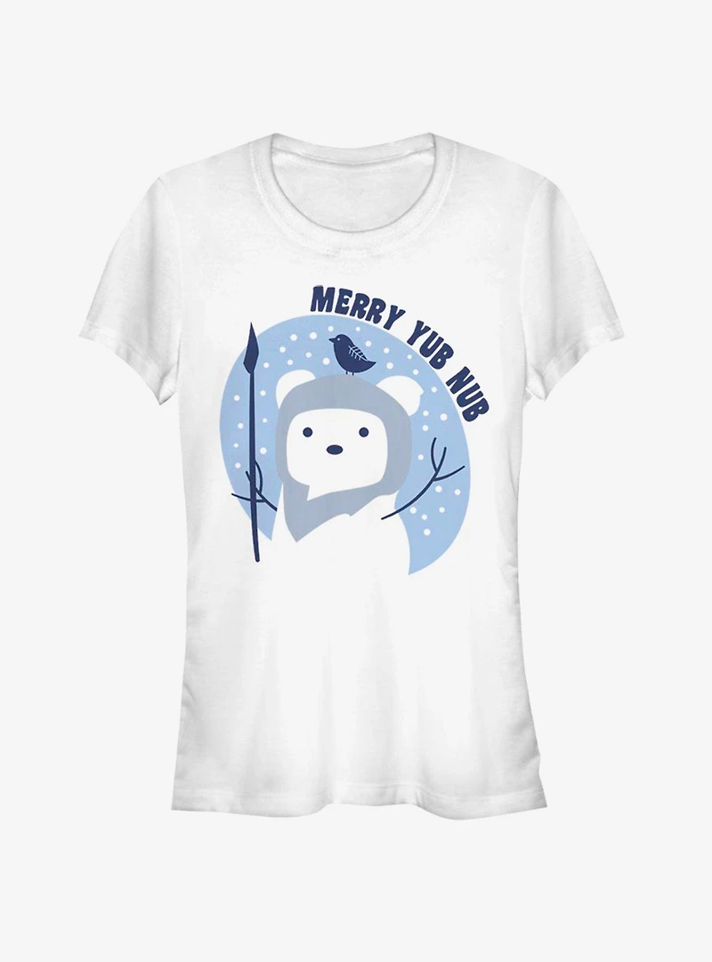 Star Wars Ewok Merry Yub Nub Girls T-Shirt