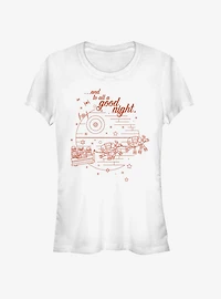 Star Wars Death All A Good Night Girls T-Shirt