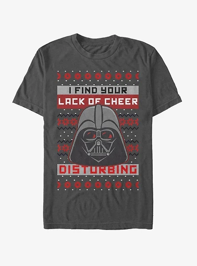Star Wars Vader Lack of Cheer Ugly Christmas T-Shirt