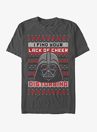 Star Wars Vader Lack of Cheer Ugly Christmas T-Shirt