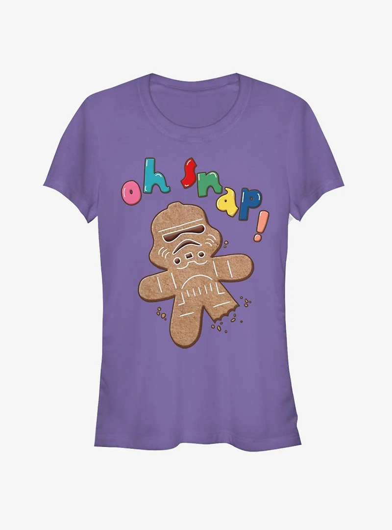 Star Wars Storm Trooper Gingerbread Gingersnap Girls T-Shirt
