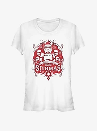 Star Wars Santa Storm Trooper Sithmas Christmas Girls T-Shirt