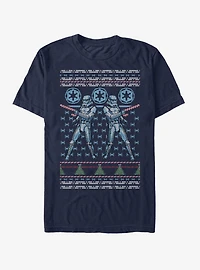 Star Wars Storm Trooper Candy Cane Ugly Christmas T-Shirt