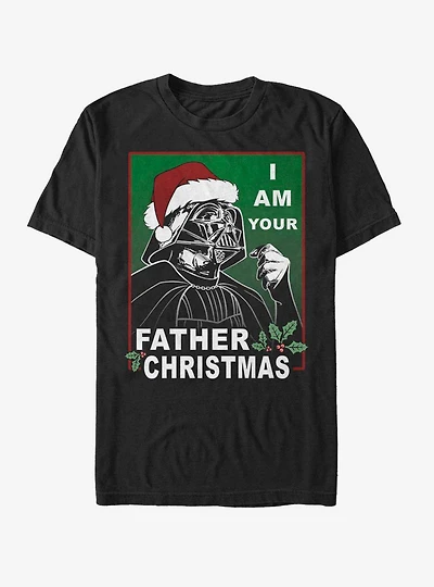 Star Wars Santa Vader Father Christmas T-Shirt