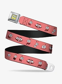 Spongebob Squarepants Patrick Starfish Expressions Youth Seatbelt Belt