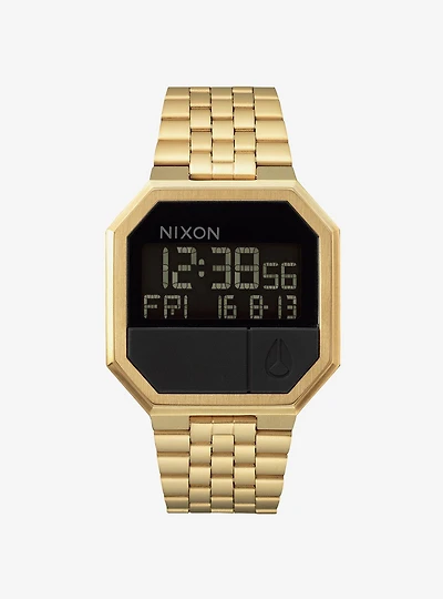 Nixon Re-Run All Gold Watch