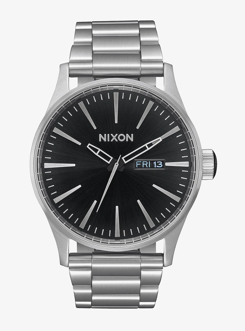 Nixon Sentry Ss Black Sunray Watch