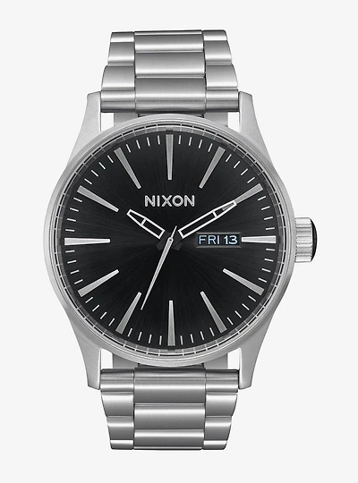 Nixon Sentry Ss Black Sunray Watch
