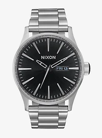 Nixon Sentry Ss Black Sunray Watch