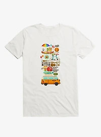 Best Trip Ever 8-Bit White T-Shirt