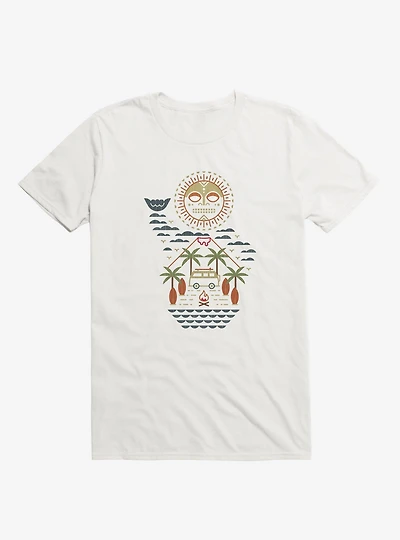 Freaky Tiki White T-Shirt