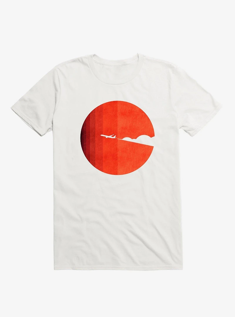 The Long Goodbye Plane White T-Shirt