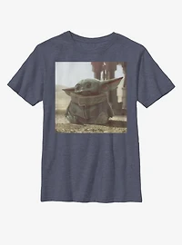 Star Wars The Mandalorian Child Tiny Green Youth T-Shirt