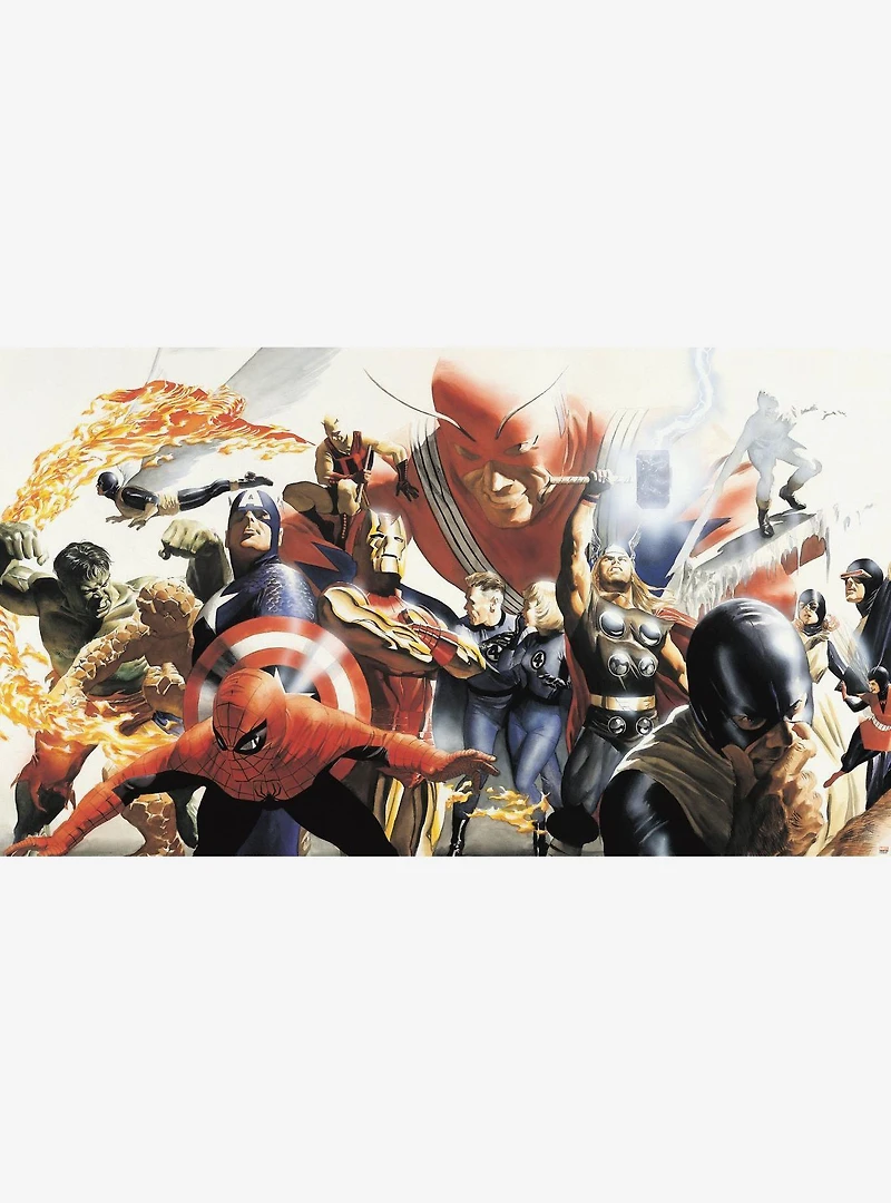 Marvel Adam Ross Peel and Stick Mural