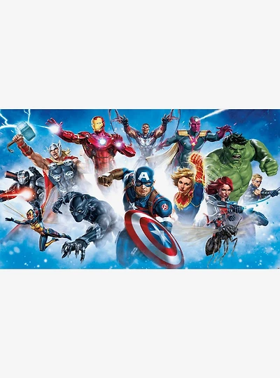 Marvel Avengers Gallery Art Peel and Stick Mural