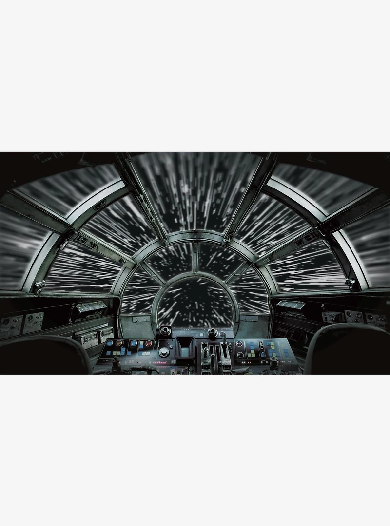 Star Wars Millennium Falcon Peel and Stick Mural