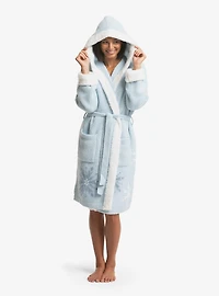 Barefoot Dreams Disney Frozen Robe Ice Blue