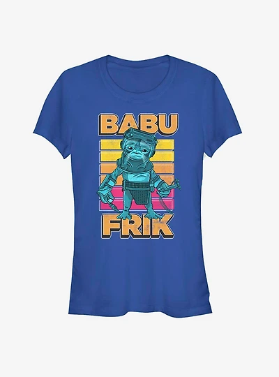 Star Wars: The Rise of Skywalker Pop Babu Frik Girls T-Shirt