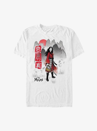 Disney Mulan Live Action Loyal Brave And True T-Shirt