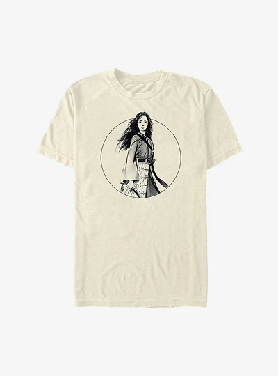 Disney Mulan Live Action Sketch Portrait T-Shirt