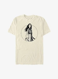 Disney Mulan Live Action Sketch Portrait T-Shirt