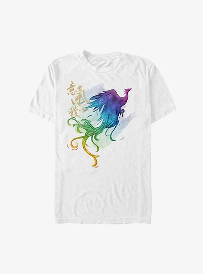 Disney Mulan Live Action Watercolor Phoenix T-Shirt