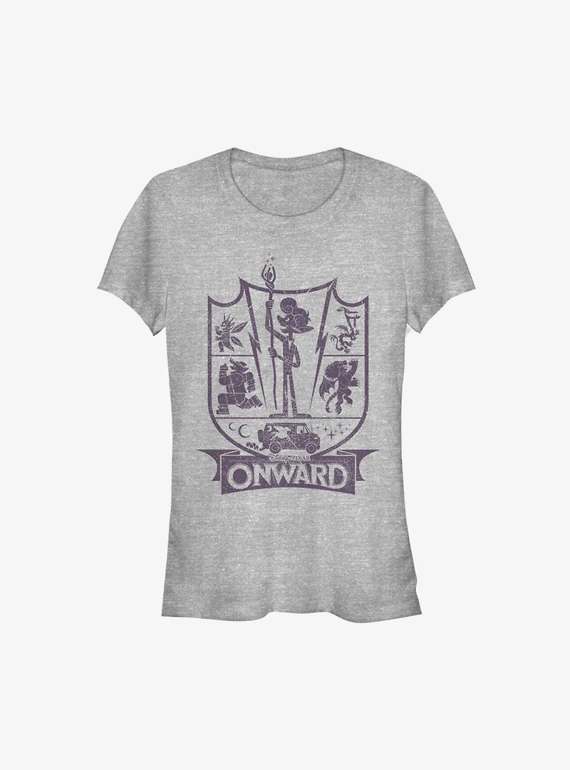 Disney Pixar Onward Char Badge Girls T-Shirt