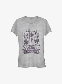 Disney Pixar Onward Char Badge Girls T-Shirt