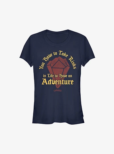 Disney Pixar Onward Risk for Adventure Girls T-Shirt