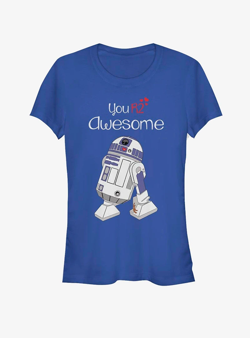 Star Wars You R2-D2 Awesome Girls T-Shirt