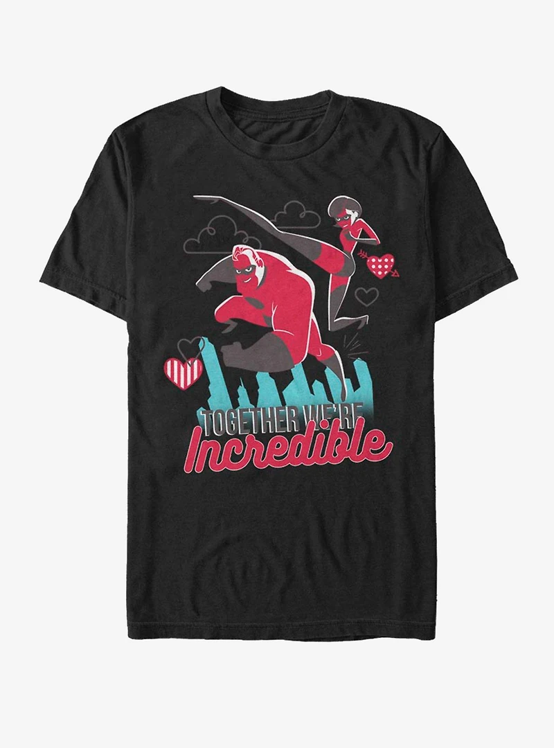 Disney Incredibles Together Incredible Valentine T-Shirt