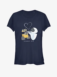 Disney Pixar Wall-E Sparks Fly Girls T-Shirt