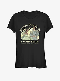 Disney Princess And The Frog Dreams Do Come True Girls T-Shirt