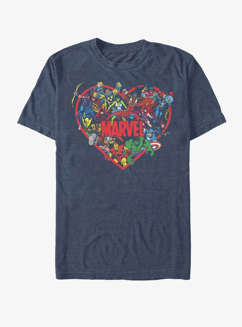 Marvel Avengers Hero Heart T-Shirt