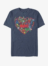 Marvel Avengers Hero Heart T-Shirt