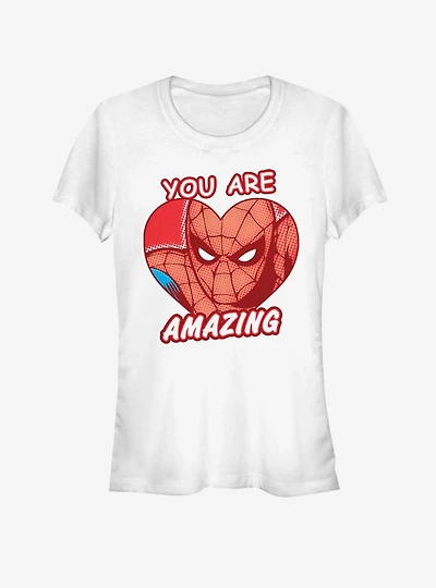 Marvel Spiderman You Are Amazing Girls T-Shirt